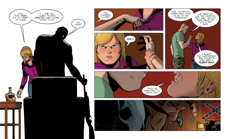 Illustration for article titled Barrier Is a Science-Fiction Comic That America Needs Right Now